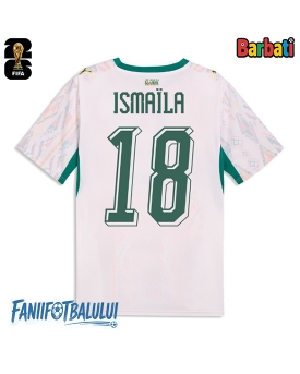 Senegal Ismaila Sarr #18 Tricou Fotbal Replică Mondial 2026 Barbati Acasa